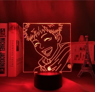 Bộ Đèn LED 3D Hình Nhân Vật Anime Dễ Thương Có Cổng Sạc Tiện Lợi