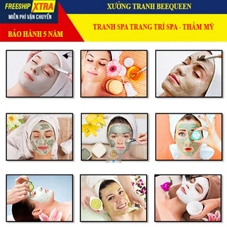 D161 - 180 Mẫu Tranh Spa Treo Tường Trang Trí Spa Đẹp