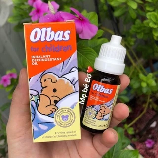 Tinh dầu chống cảm, nghẹt mũi OLBAS Anh 12ml