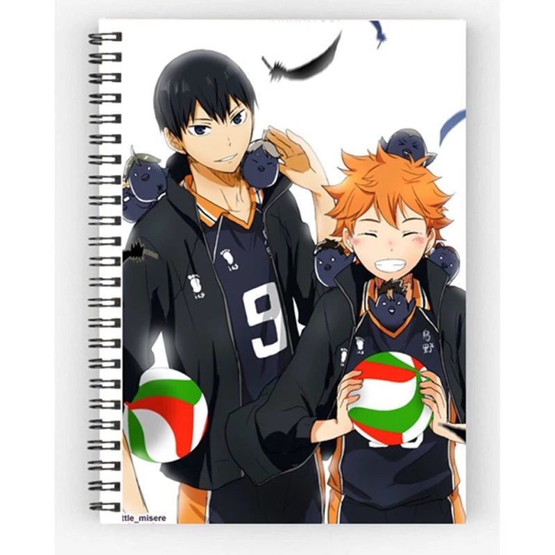 sổ tay haikyuu 200 trang / sổ viết anime haikyuu