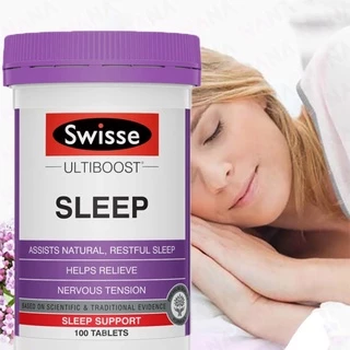 Giá Shock Viên Uống Hỗ Trợ Giấc Ngủ Swisse Sleep 100 viên của Úc ÚC chính hãng mẫu mới