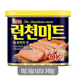 Thịt hộp Lotte Lucheon Hàn Quốc 340g