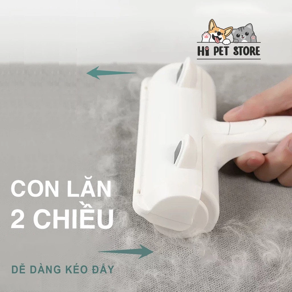 Cây lăn lông tĩnh điện dễ dàng lấy sạch lông thú cưng trên bề mặt đồ dùng trong gia đình