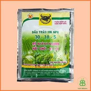 Phân Bón Nảy Mầm, Ra Lá Đầu Trâu MK 30-10-5