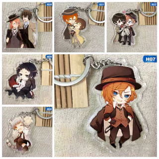 Tmdbyx  Móc khóa acrylic họa tiết anime Bungou Stray dễ thương