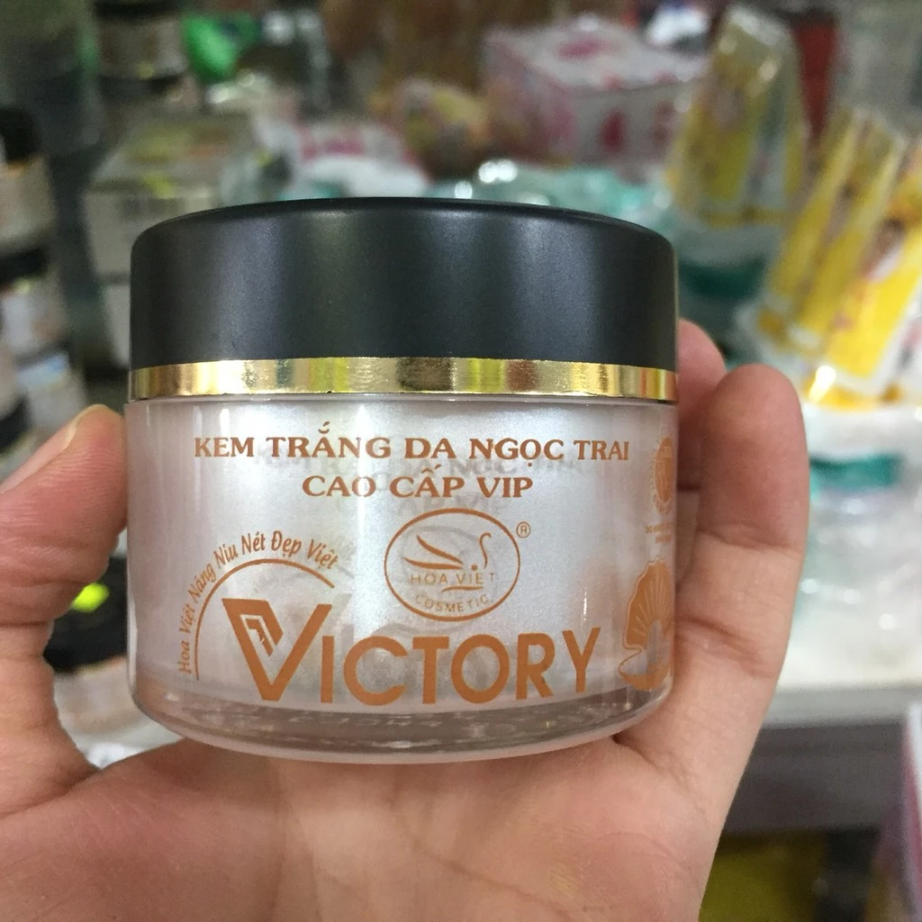 KEM TRẮNG DA NGỌC TRAI VIP HOA VIỆT VICTORY. (60k)