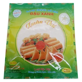 Bánh tráng bò bía đậu xanh Xuân Vui (bịch 30 miếng)