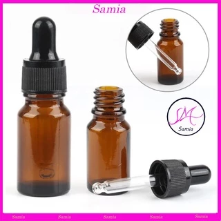 Lọ Chiết Serum Chai Đựng Tinh Dầu Nắp Bóp Nhỏ Giọt Khoen Vàng 10ML/ 5ML/20ML Thiết Kế Nhỏ Gọn, Chiết Mỹ Phẩm Du Lịch