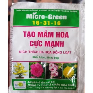 Phân Bón Lá Tạo Mầm Hoa Cực Mạnh Micro-Green 16-31-16