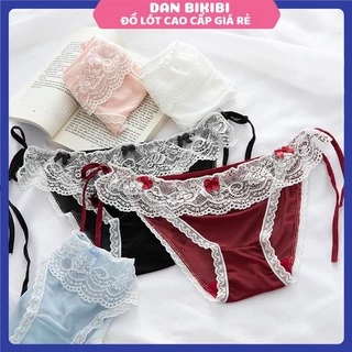 Quần lót ren bikini sexy buộc dây hông Quyến Rũ thiết kế điệu đà mã QL818