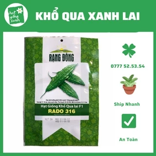 Hạt giống Khổ qua trái dài/ Mướp Đắng lai F1 Rado 316- 2gram