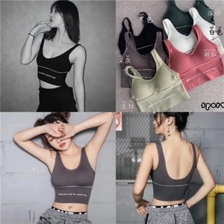 GIÁ SỐC- Áo bra tập gym, yoga dáng croptop siêu đẹp weng