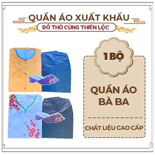 Quần Áo Giấy Bà Ba Hàng Xuất Khẩu Cao Cấp - Hàng Mã Thiên Lộc