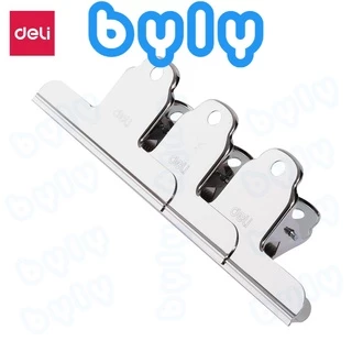 Kẹp giấy inox DELI 145mm - 102mm - 76mm No. 9533 - 9532 - 9531