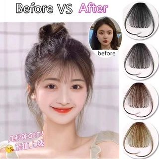 Tóc Mái Giả Mái thưa giả phong cách Hàn Quốc dễ thương