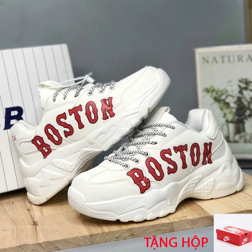 Giày thể thao 𝐌𝐋𝐁 boston chữ đỏ in 3d, giày nam nữ full box bill giày xinh99