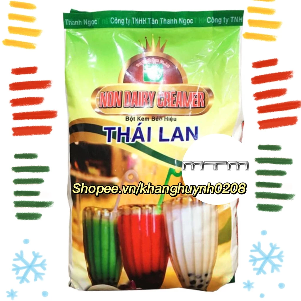Bột Kem Béo Pha Trà Sữa Thái Lan 3ly 1kg