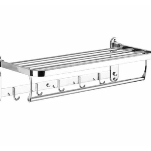 Vắt khăn nhà tắm inox 304, kệ để khăn nhà tắm, thanh vắt khăn móc treo quần áo, vắt khăn nhà tắm gấp đa năng inox 304