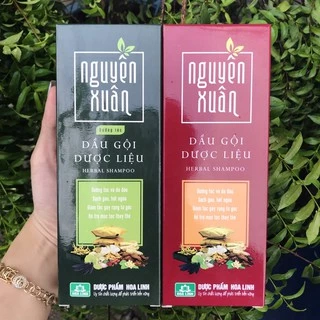 [SALE 5️⃣%] Dầu Gội Dược Liệu Nguyên Xuân Xanh và Đỏ Chai 200ml