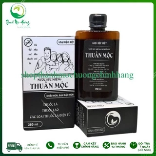 Nước Súc Miệng Cai Thuốc Thuần Mộc Thanh Mộc Hương 250ML