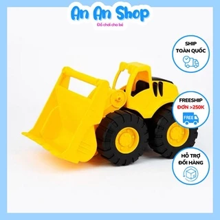 Xe cẩu máy xúc xe công trình chạy đà mô hình ôtô chạy cót cho bé đồ chơi trẻ em Ananshop