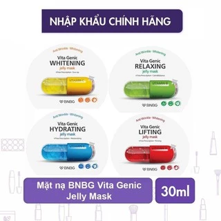 Lẻ Miếng Mặt Nạ Giấy banobagi Vita Genic Jelly Mask mẫu mới chính hãng