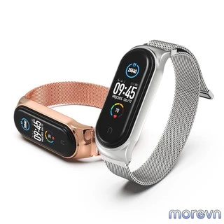 Dây đeo nam châm CS Mi band 4, miband 3 chính hãng Mijobs - dây đeo thay thế miband 4, mi band 3 milanese loop viền cong