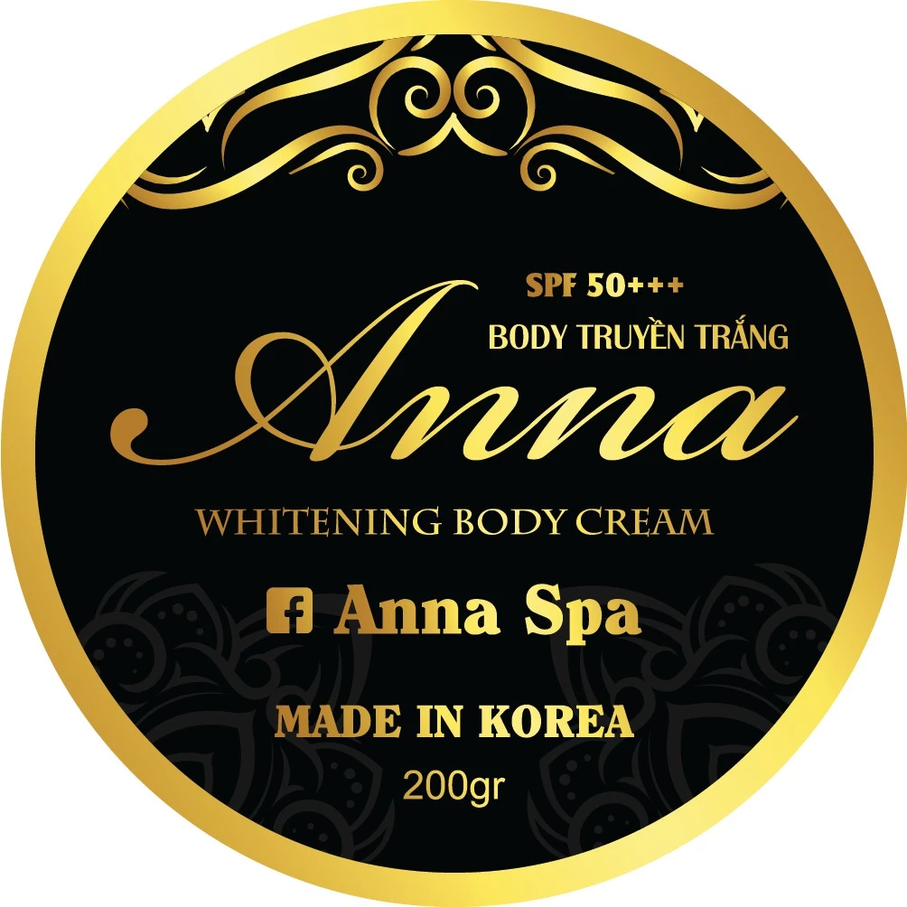 [Free Thiết Kế] In tem nhãn Anna Spa, tem dán, sticker dán decal giấy giá rẻ theo yêu cầu