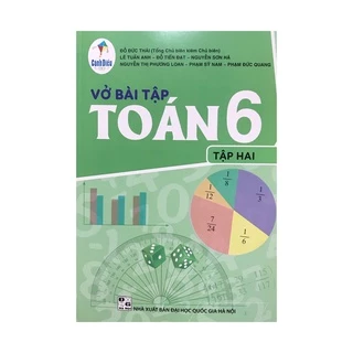 Sách - Cánh diều, Vở bài tập Toán 6 tập hai