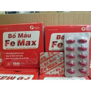 Bổ máu Fe Max hỗ trợ quá trình tạo máu, giúp cải thiện thiếu máu thiếu sắt