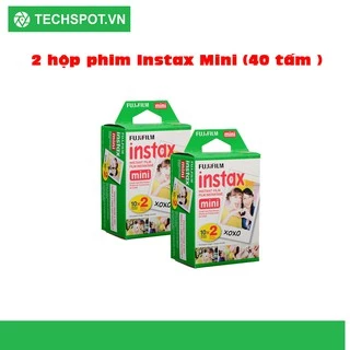 Combo 2 hộp giấy ảnh lấy ngay Fujifilm Instax mini Instant Film (2 packs) (40 tấm)