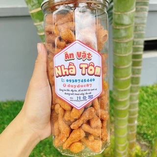 Bánh Đùi Gà Giòn Cay siêu ngon lon pet 300gr