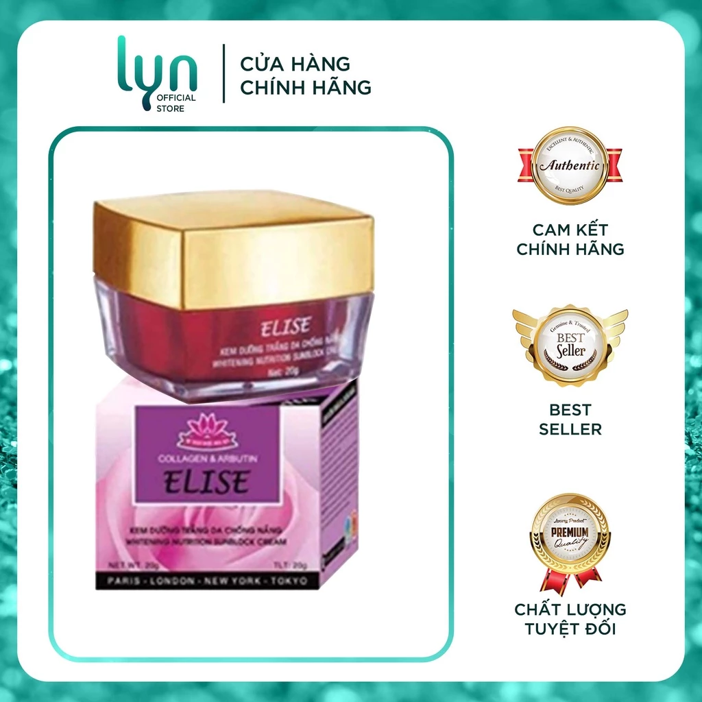 Kem Elise dưỡng trắng da chống nắng 20 g