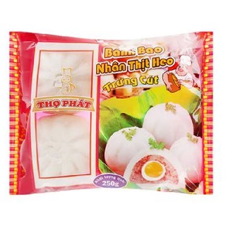 Bánh Bao Nhân Thịt Heo Trứng Cút Thọ Phát 250G