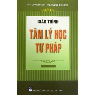 Sách - Giáo Trình Tâm Lý Học Tư Pháp