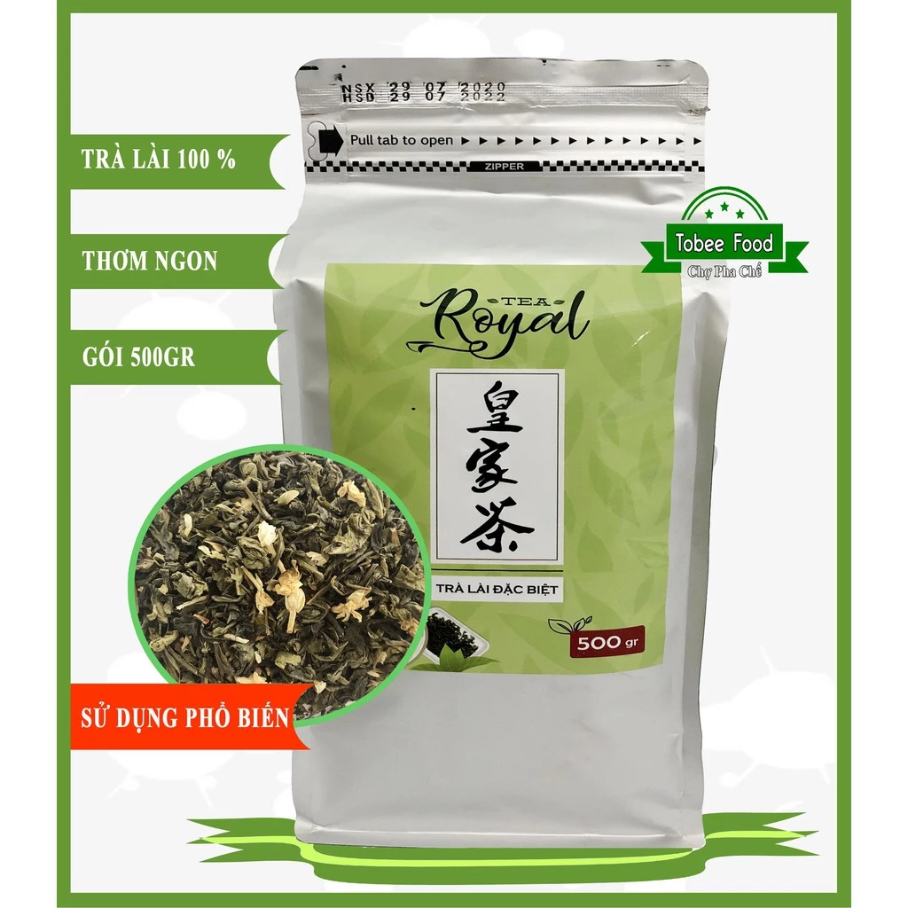 Trà Lài đặc biệt ROYAL ( 500 gram ) - Nguyên liệu pha chế trà trái cây thơm ngon nhất - Tobee Food