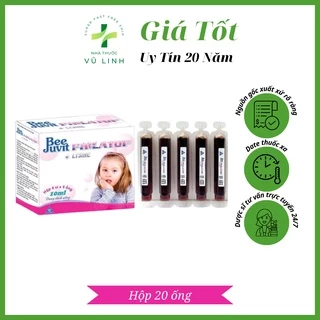 (CHÍNH HÃNG) Beejuvit Philatop + Lysin tăng sức đề kháng, hỗ trợ ăn ngon cho trẻ (Hộp 20 ống)