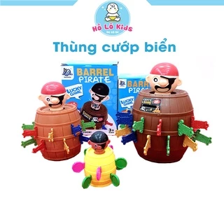 Đâm hải tặc trò chơi rút kiếm thùng phi vui nhộn nhiều kích thước cho bé Hồ Lô Kids