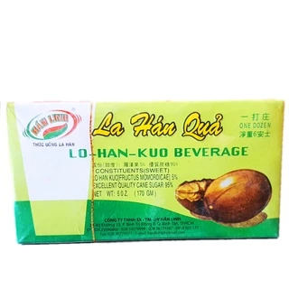 (1 hộp) La Hán Quả Hòa Tan Hán Linh Loại Ngon 170g