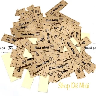 100 Nhãn Dán Sticker “QUÀ TẶNG” Nhí