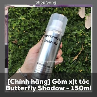 [Chính Hãng] Gôm Xịt Tóc ButterFly Shadow 600ml ,320ml,150ml Keo Bạc