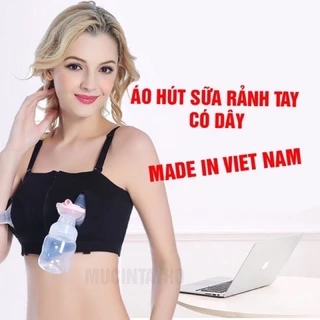 Áo vắt sữa màu đen cao cấp co dãn , có cúc điều chỉnh hợp tất cả mọi mẹ