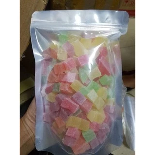 1kg Kẹo dẻo dâu sữa Đà Lạt thơm ngon-đồ ăn vặt