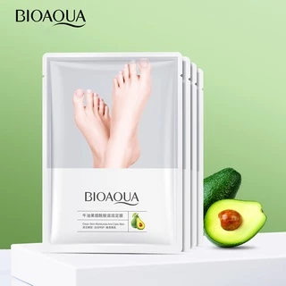 3 pairs Bioaqua Mặt Nạ Chân Chiết Xuất Bơ /icotinamide Dưỡng Ẩm Tẩy Tế Bào Chết Trọng Lượng 35g