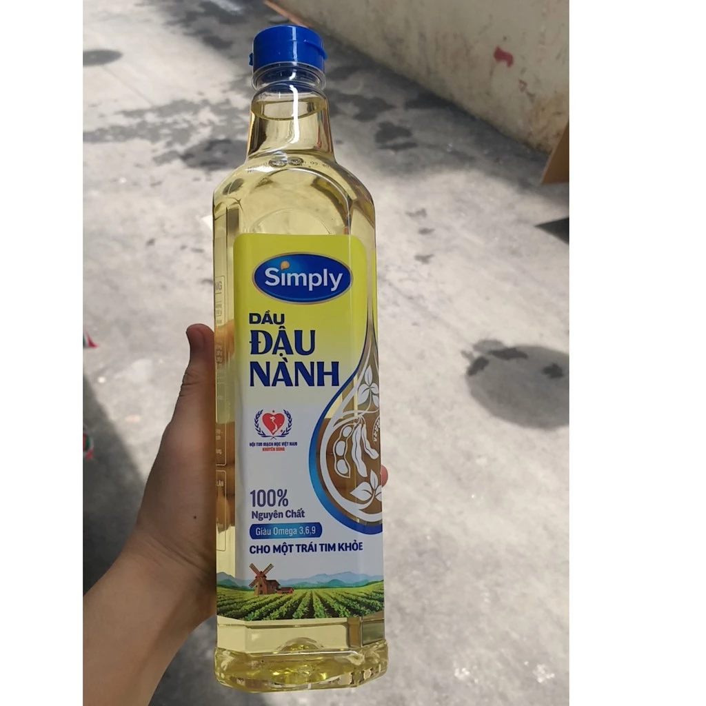 Dầu ăn Simply Đậu Nành 1 lít