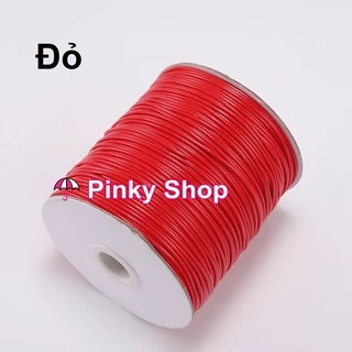 [Giá rẻ] Dây sáp bóng 1m size 2.5mm loại xịn bóng đẹp làm vòng cổ,vòng tay, dreamcatcher, nguyên liệu hanmade Pinky Shop