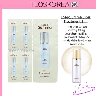 10 Gói Tinh ChấT Tái TạO DưỡNg TrắNg Losecsumma Elixir Treatment Sum 37