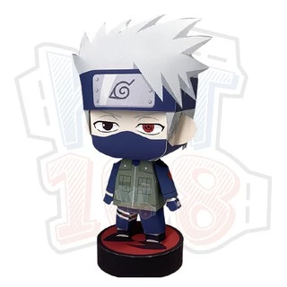 Mô hình giấy Anime Chibi Hatake Kakashi ver 2 - Naruto