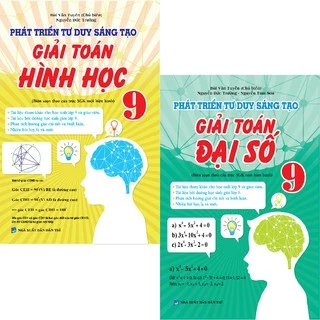 Sách Combo Phát Triển Tư Duy Sáng Tạo Giải Toán 9