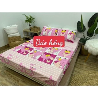 [Cực Rẻ]Bộ Ga Gối Cotton PoLy [2mx2m2],phân loại 50 mẫu,MẪU BÁO HỒNG